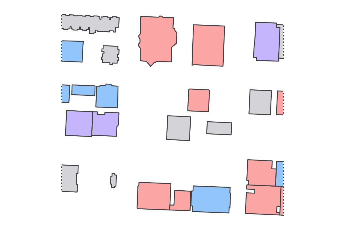 Program breakdown map