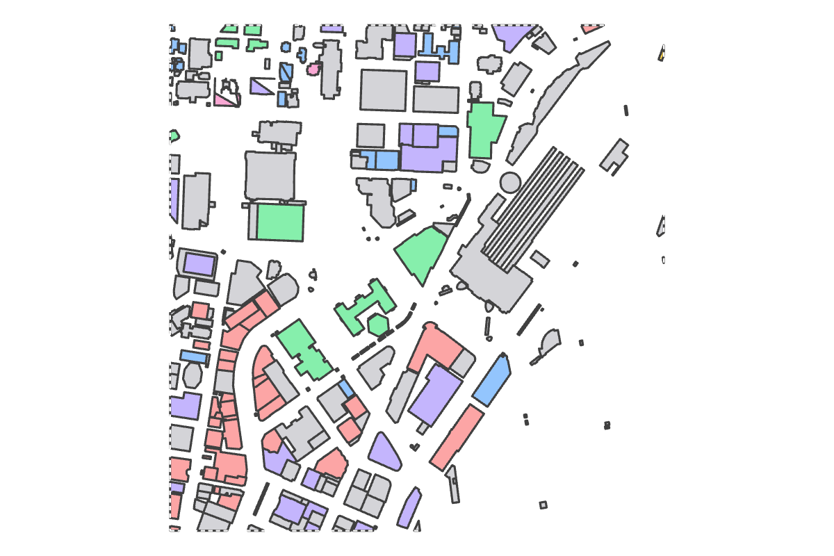 Program breakdown map