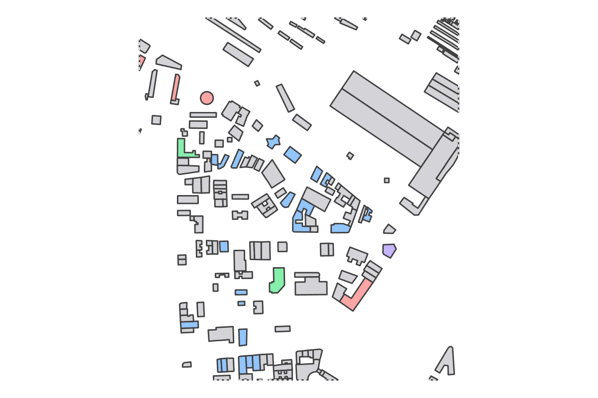 Program breakdown map