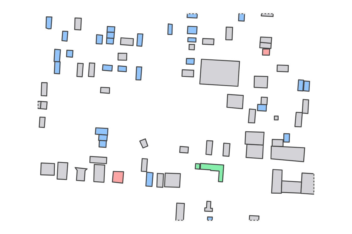 Program breakdown map