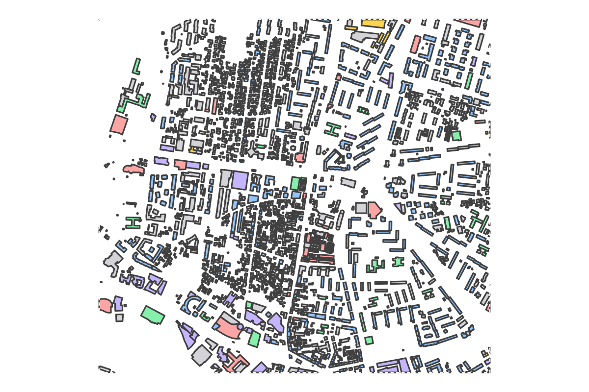 Program breakdown map