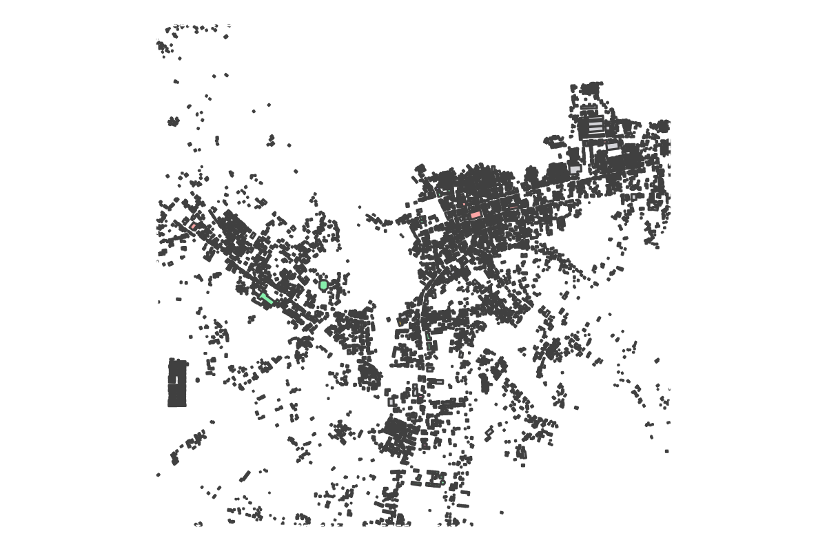 Program breakdown map