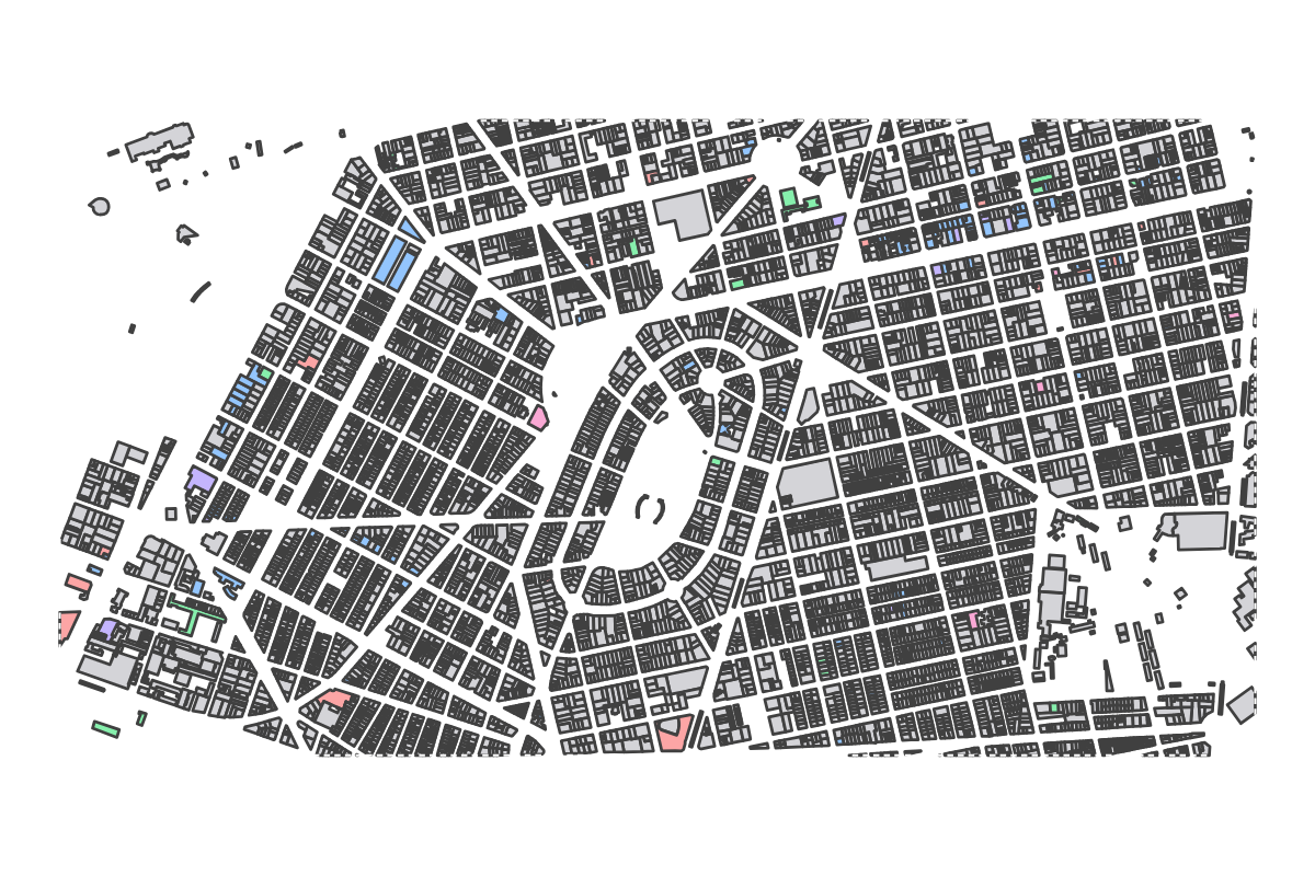 Program breakdown map