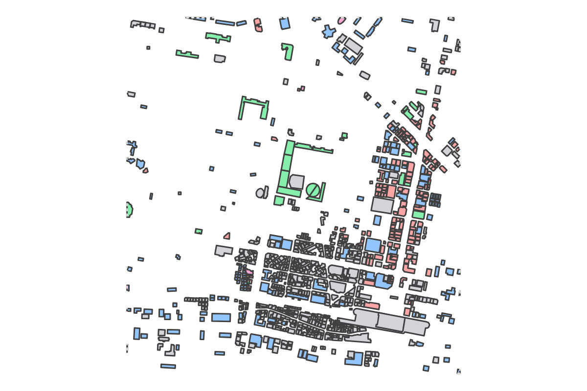 Program breakdown map