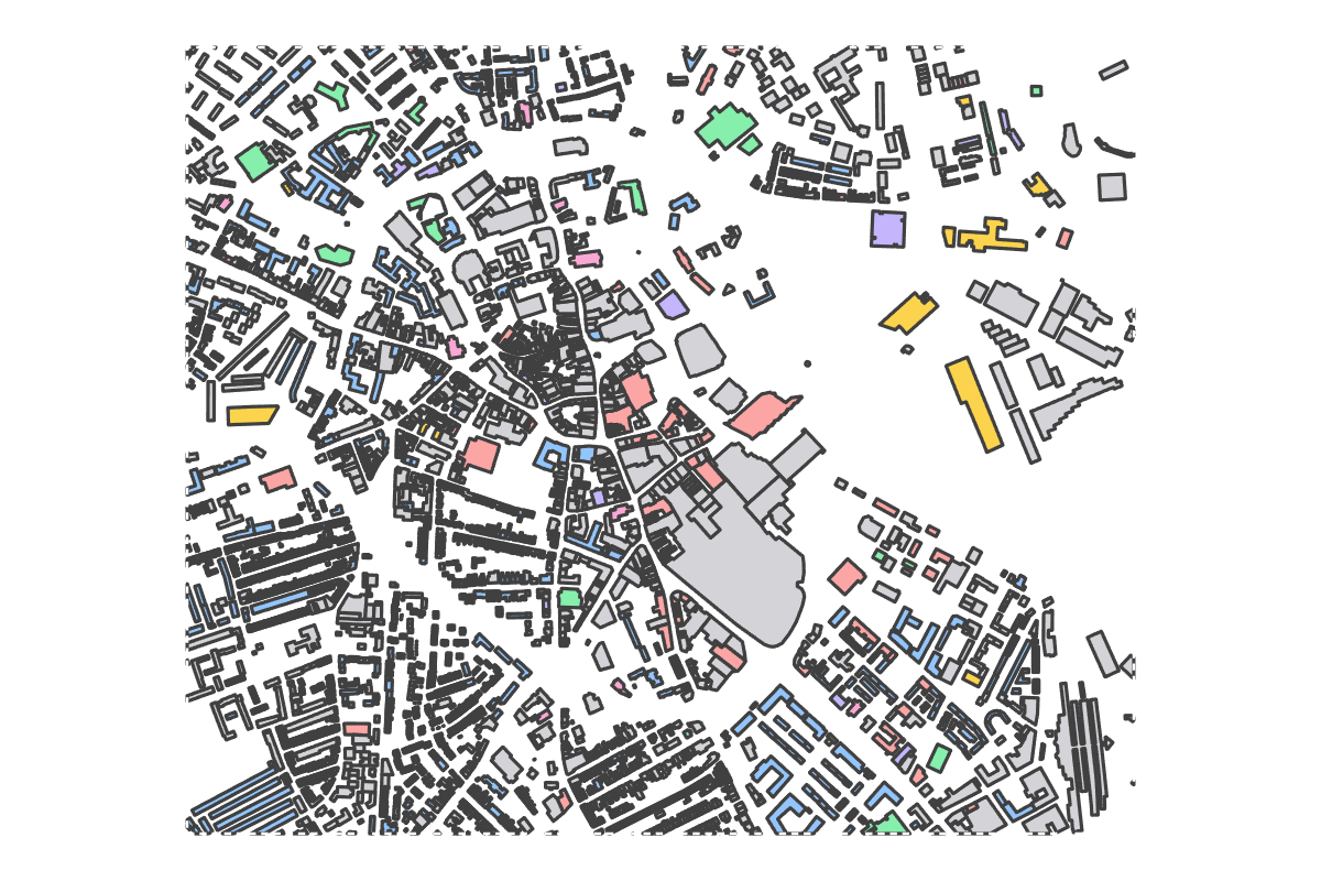 Program breakdown map
