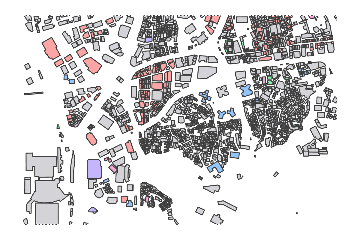 Program breakdown map