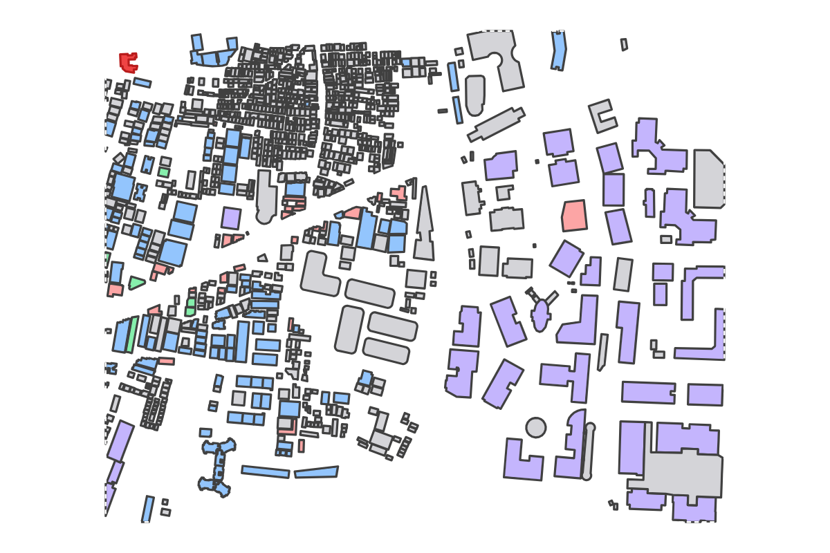 Program breakdown map