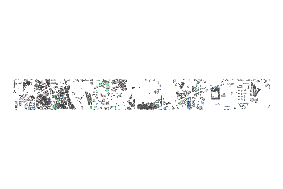 Program breakdown map