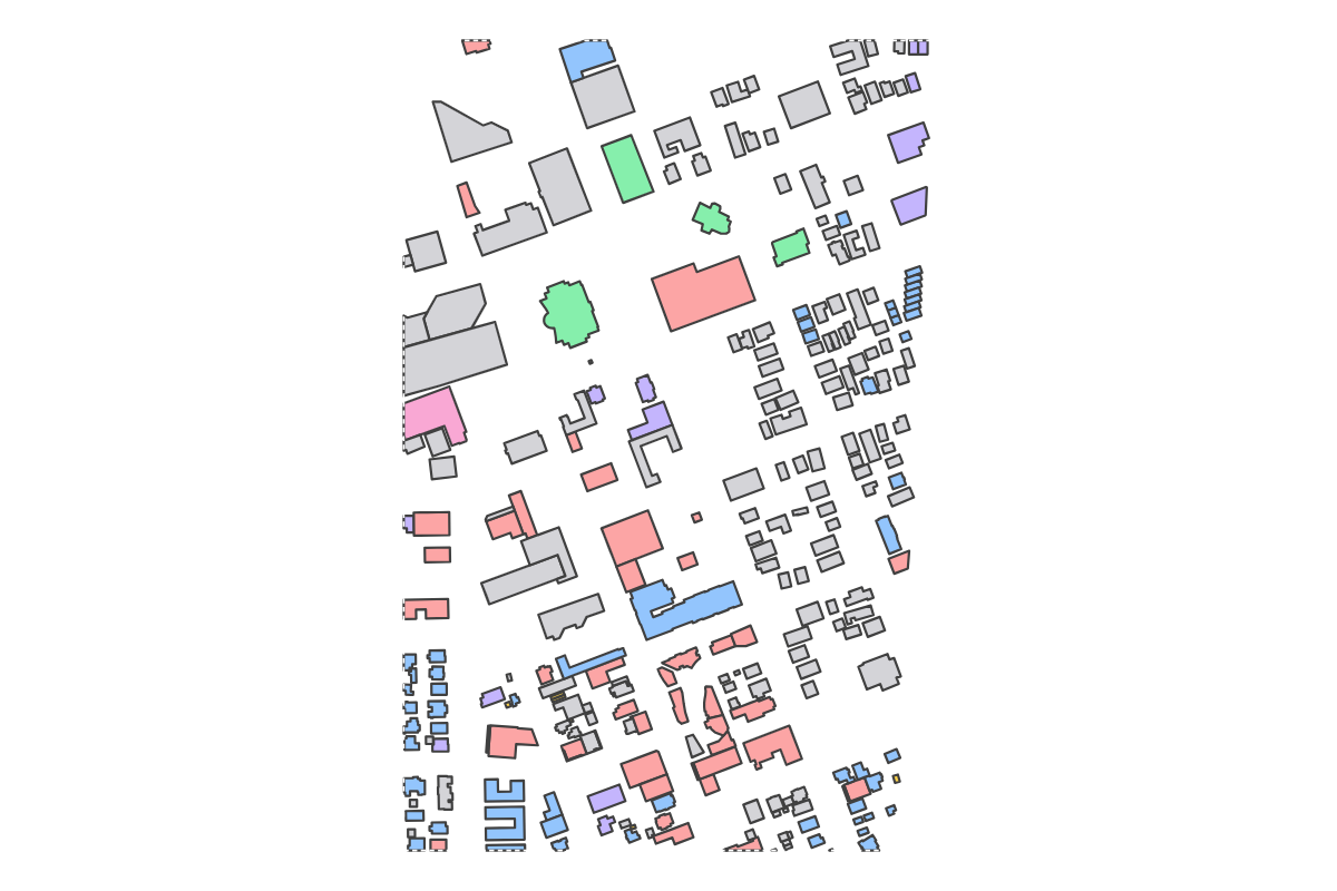 Program breakdown map