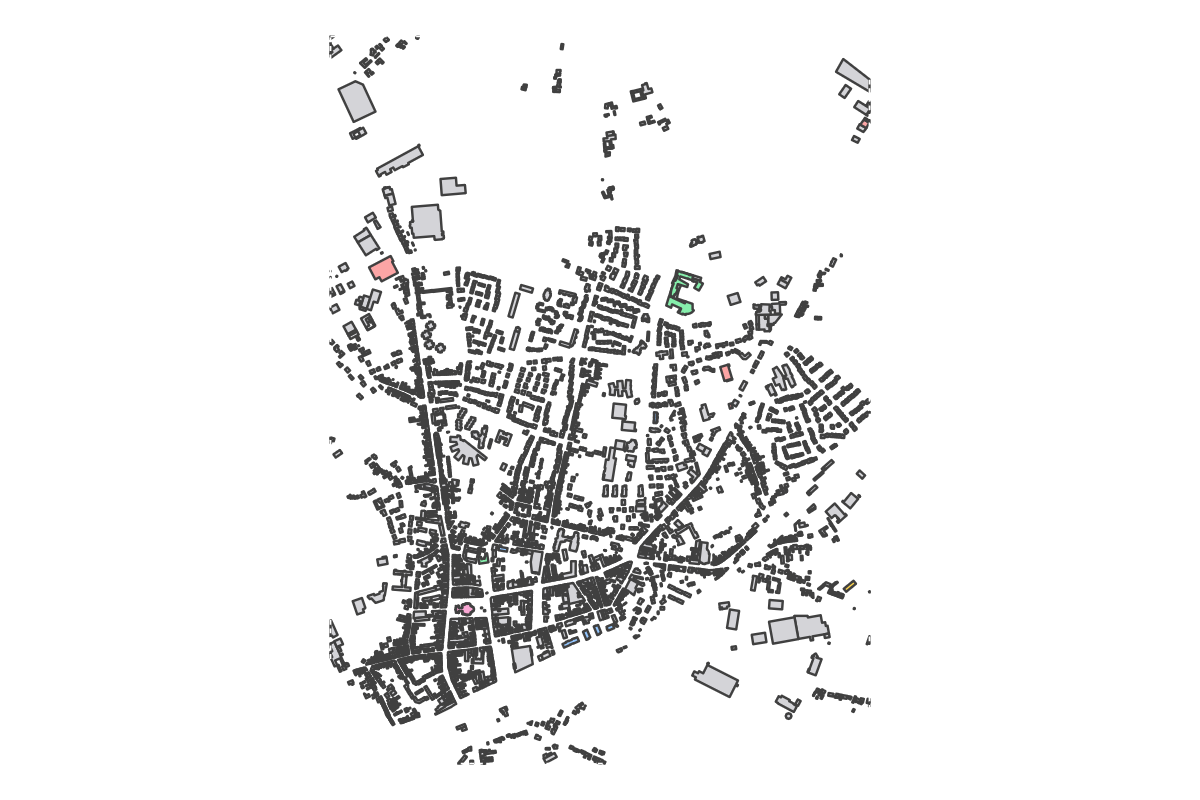 Program breakdown map