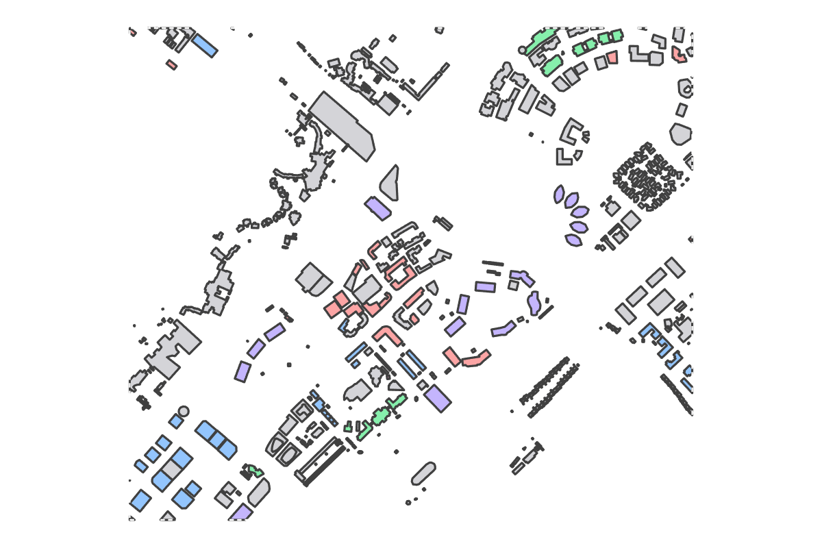 Program breakdown map