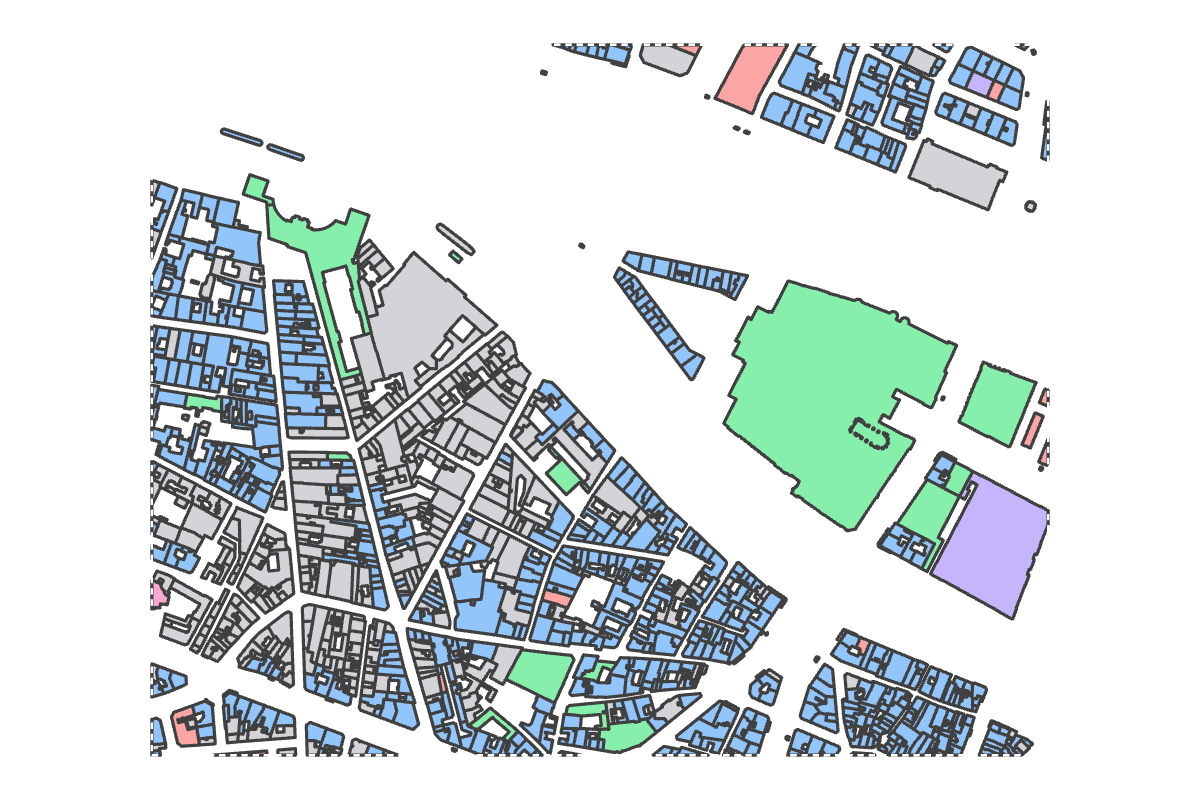 Program breakdown map