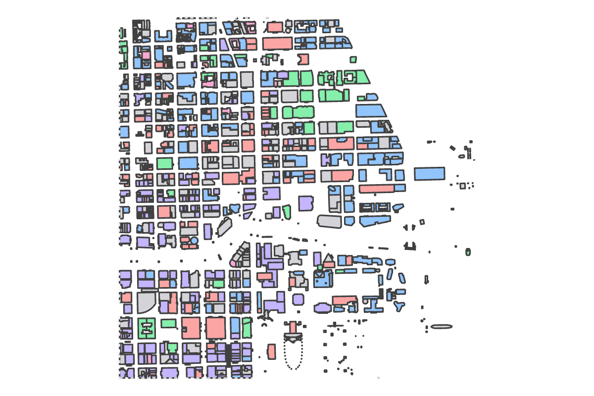 Program breakdown map