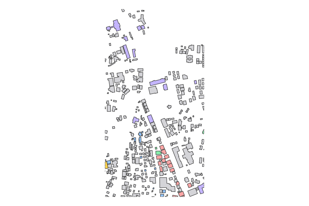 Program breakdown map