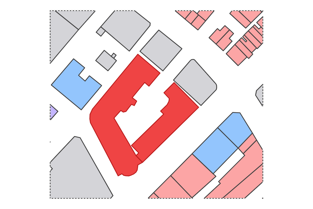 Program breakdown map
