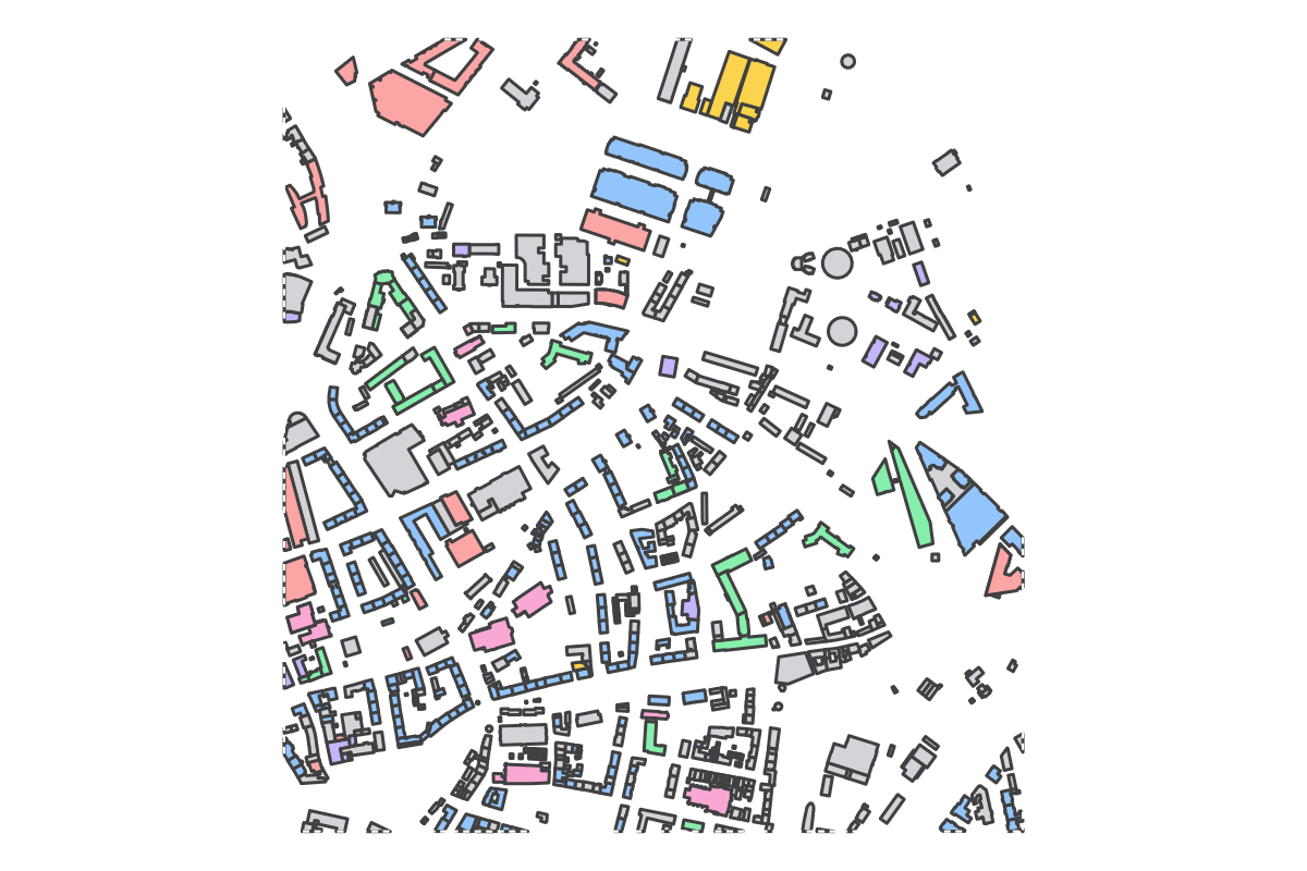Program breakdown map
