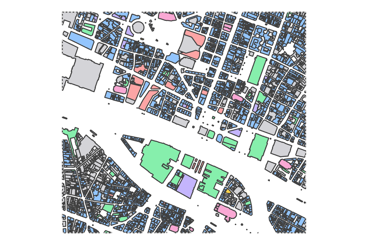 Program breakdown map