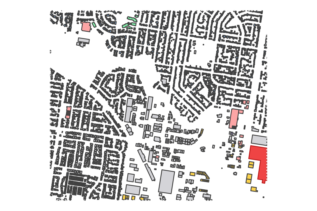 Program breakdown map