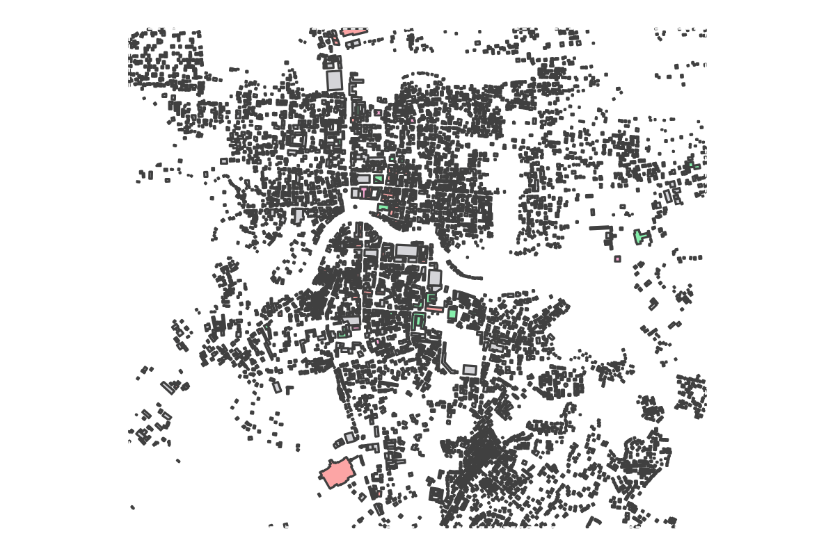 Program breakdown map