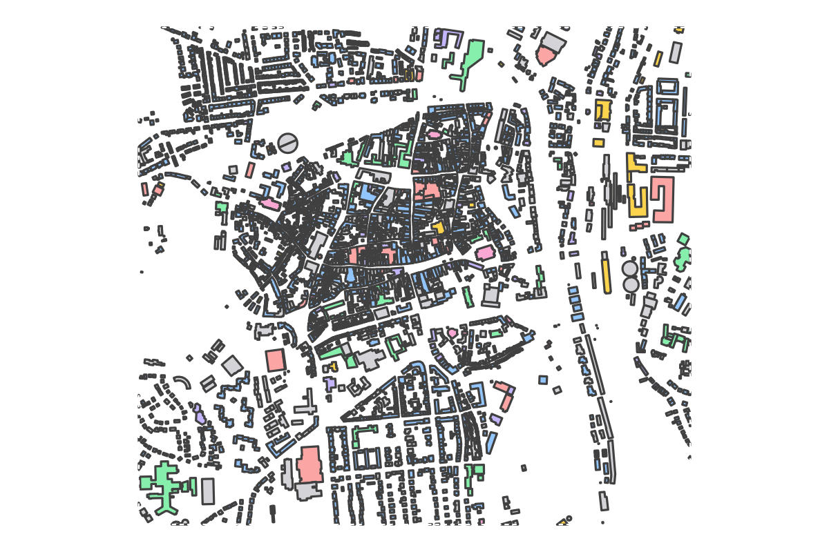 Program breakdown map
