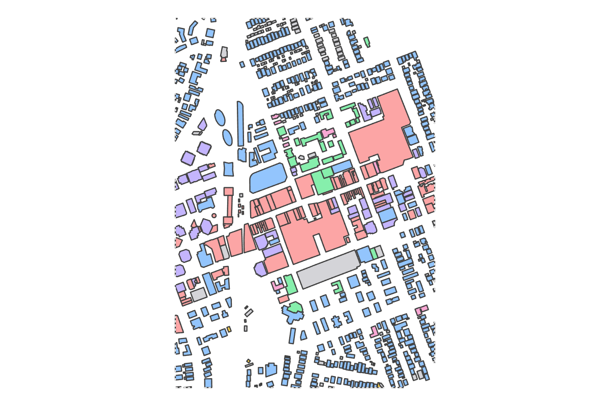 Program breakdown map