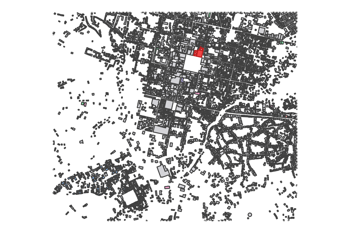 Program breakdown map