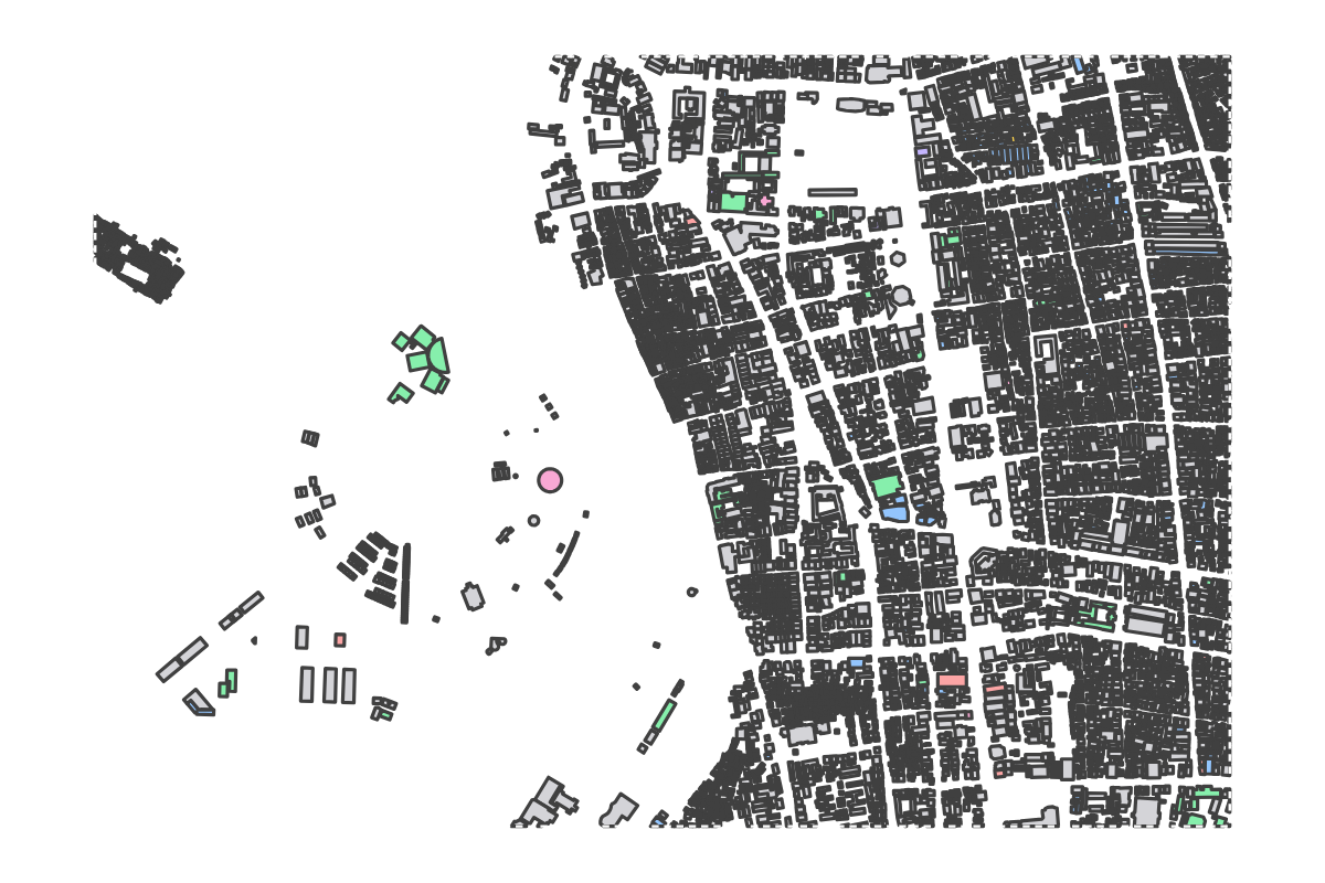 Program breakdown map