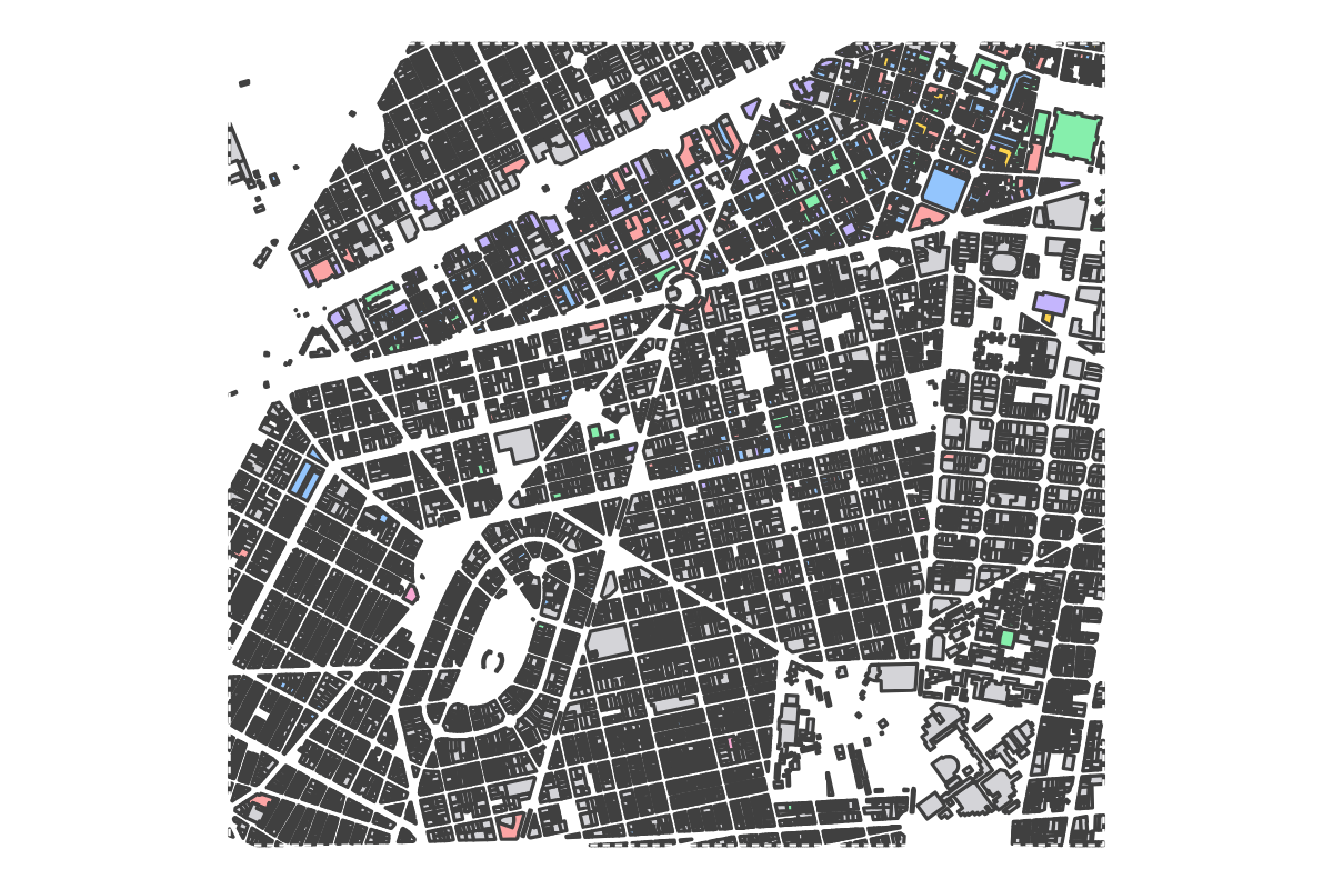 Program breakdown map