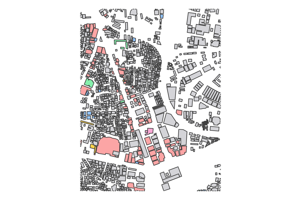 Program breakdown map
