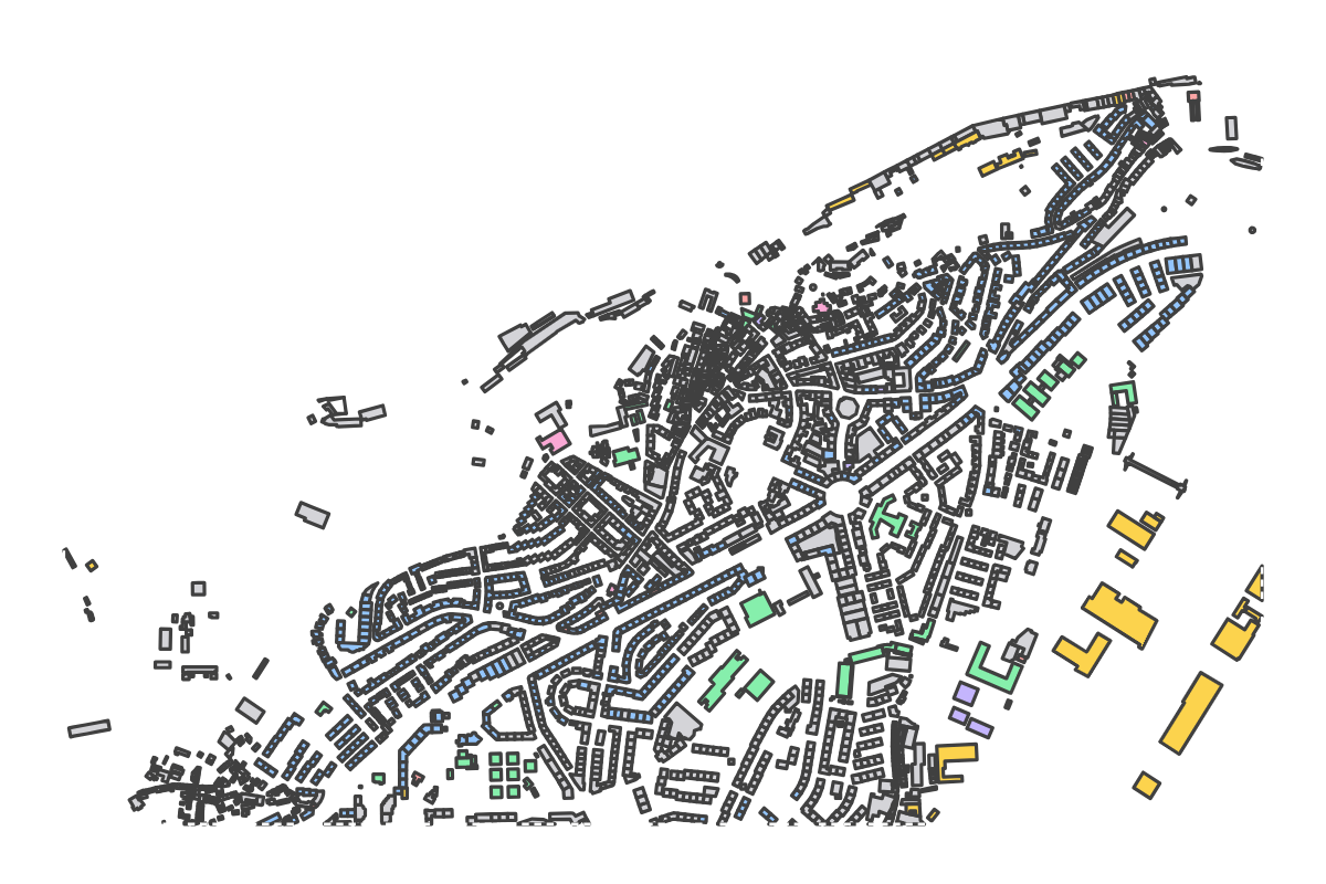 Program breakdown map