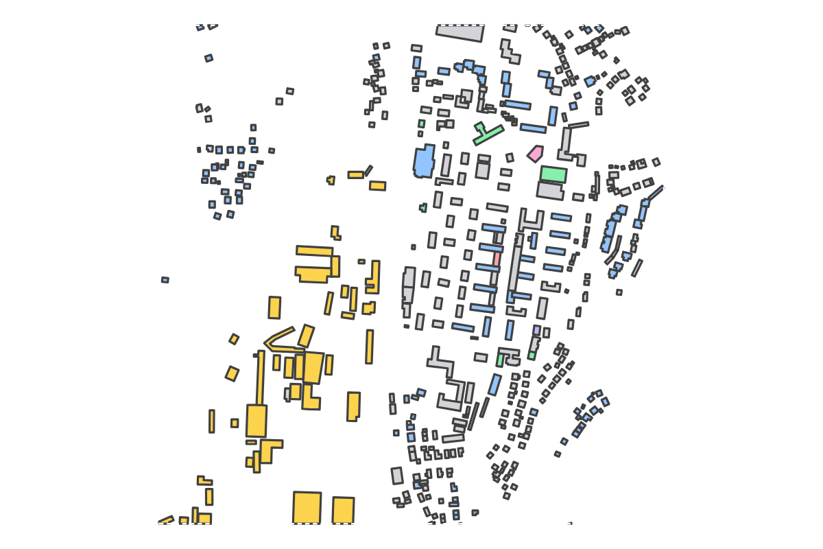 Program breakdown map