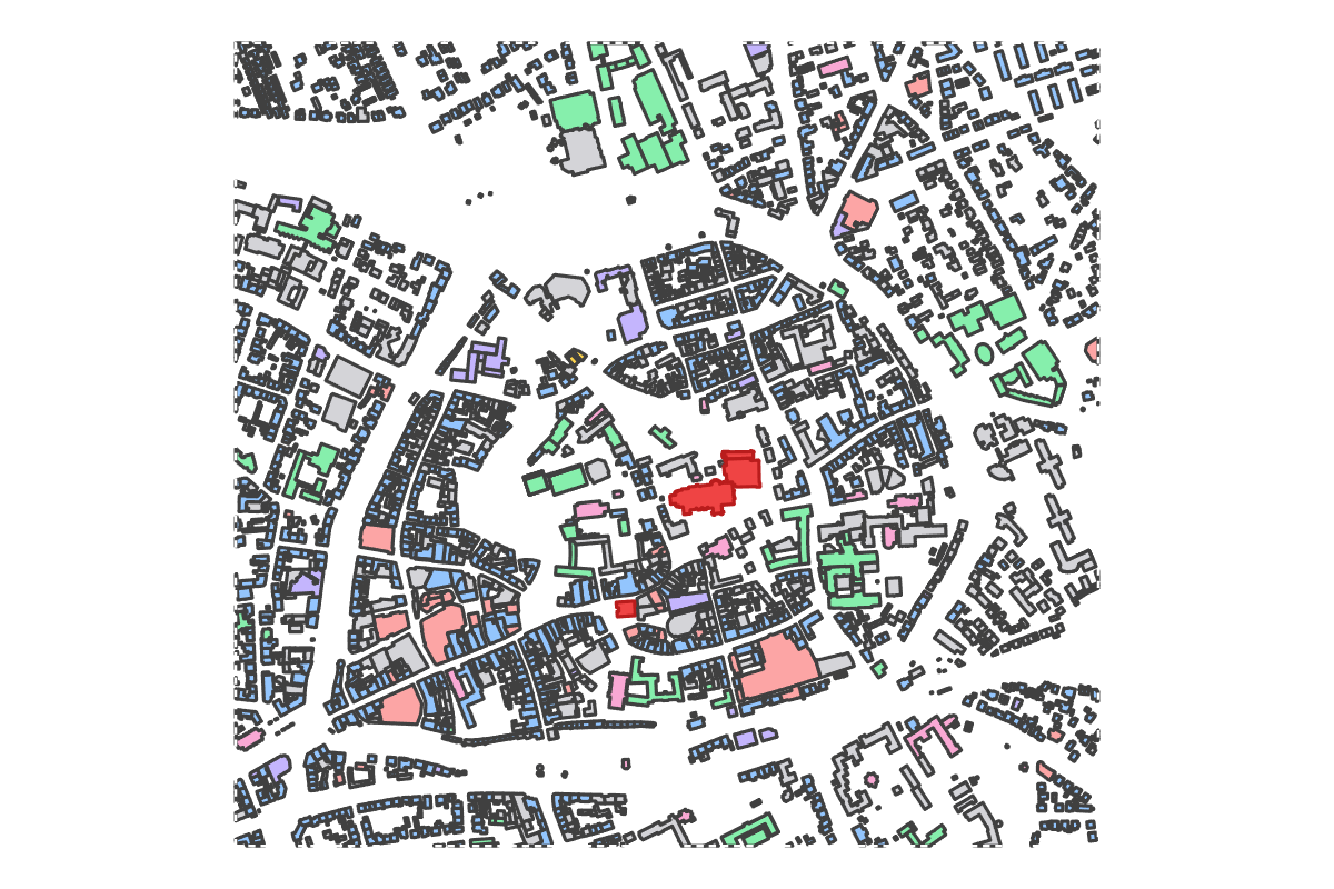 Program breakdown map
