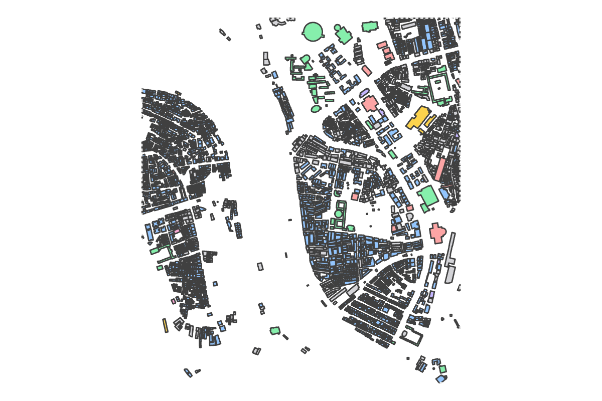 Program breakdown map