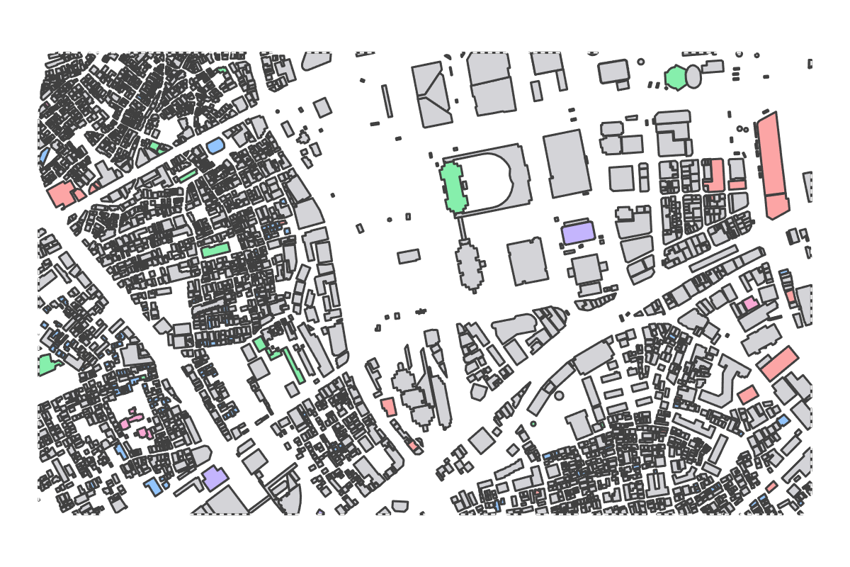 Program breakdown map