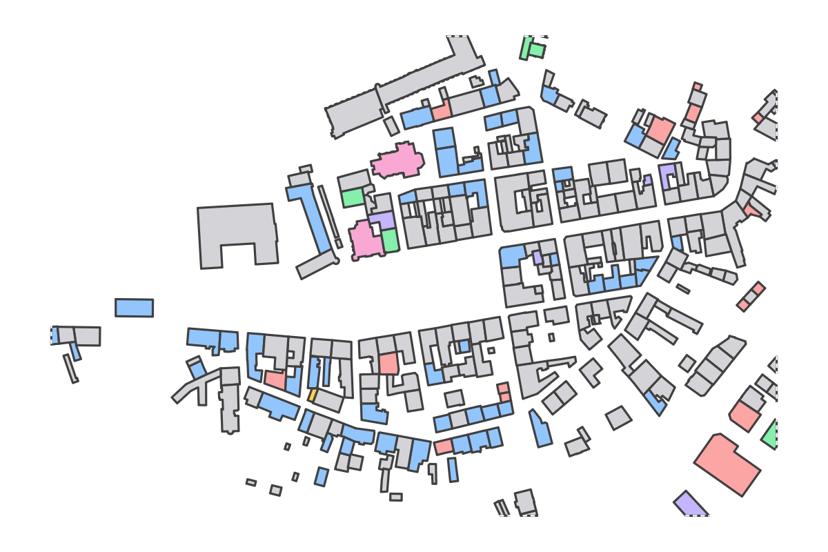 Program breakdown map