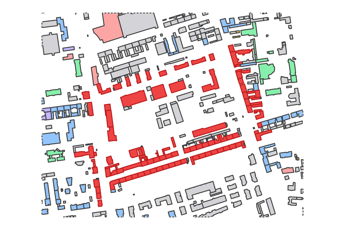 Program breakdown map