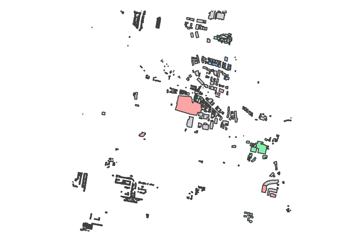 Program breakdown map