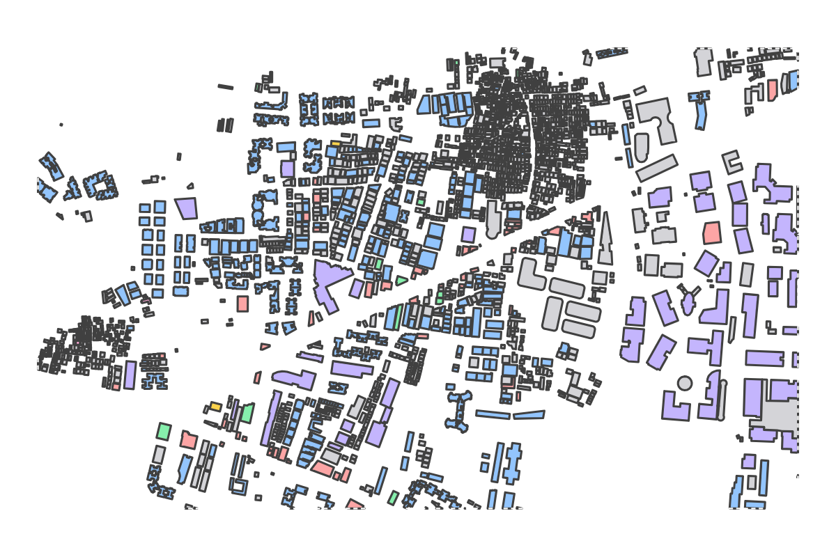 Program breakdown map
