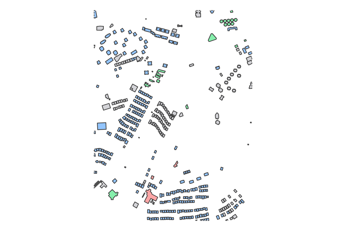 Program breakdown map