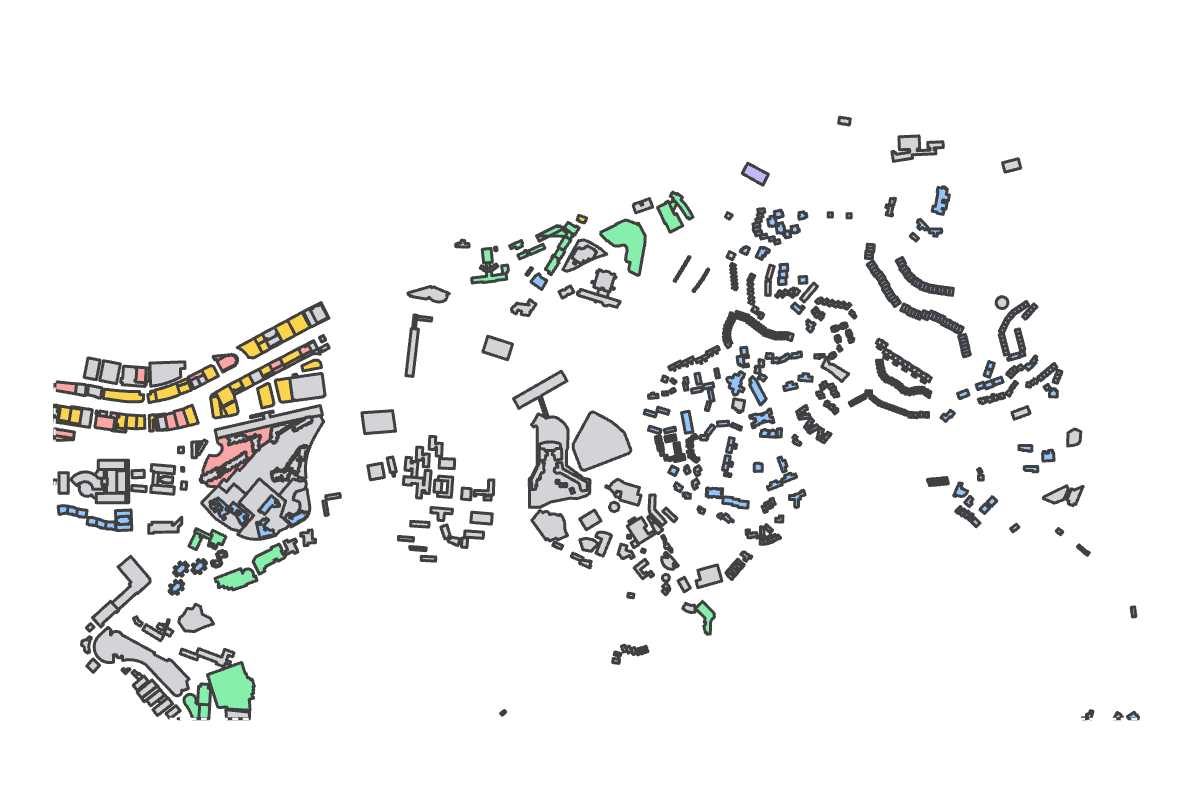 Program breakdown map