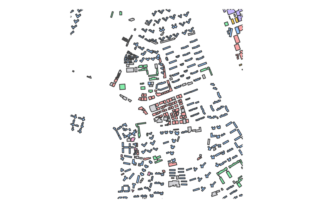 Program breakdown map