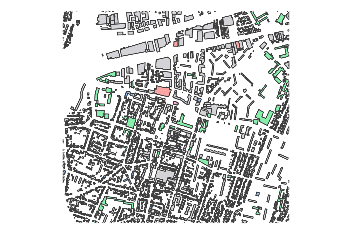 Program breakdown map