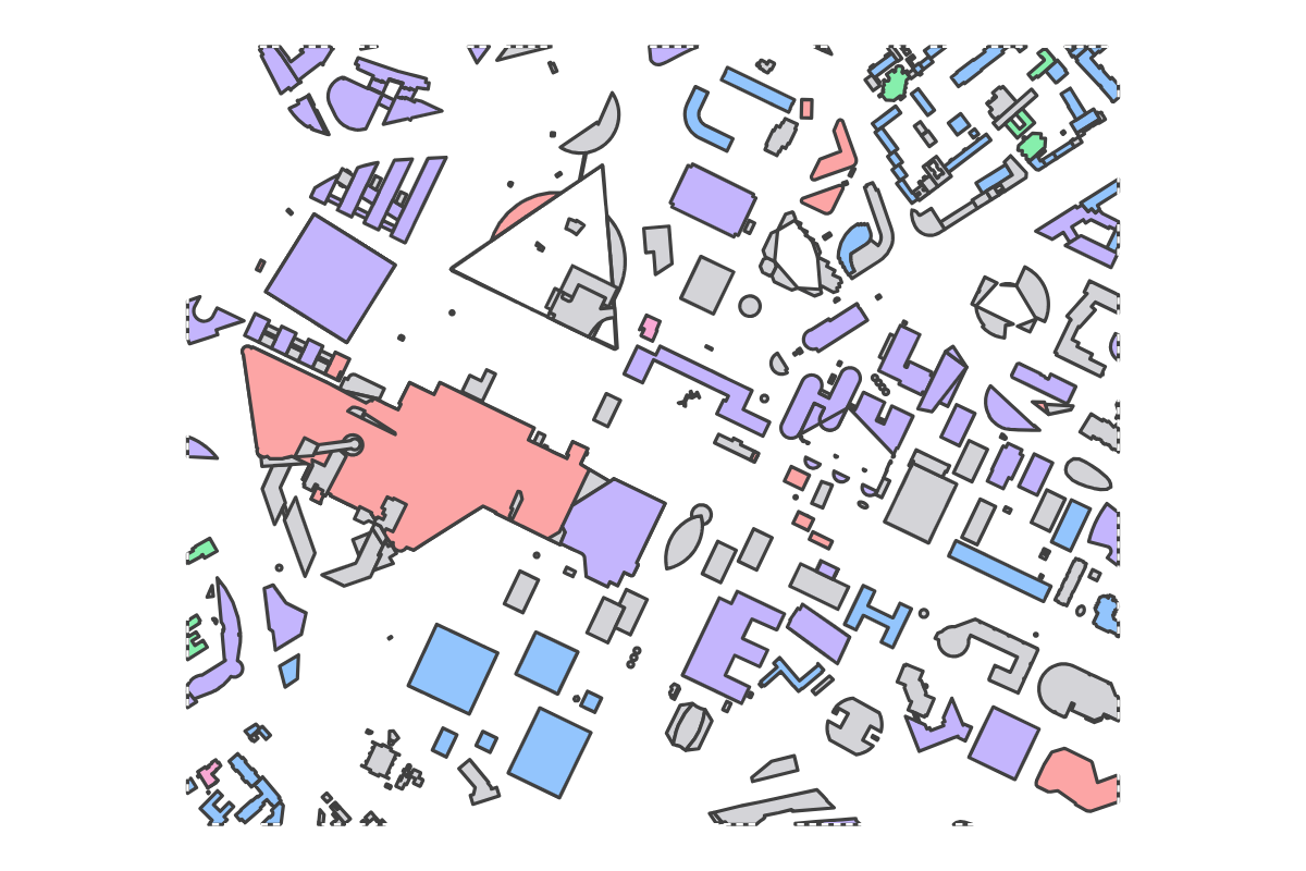 Program breakdown map