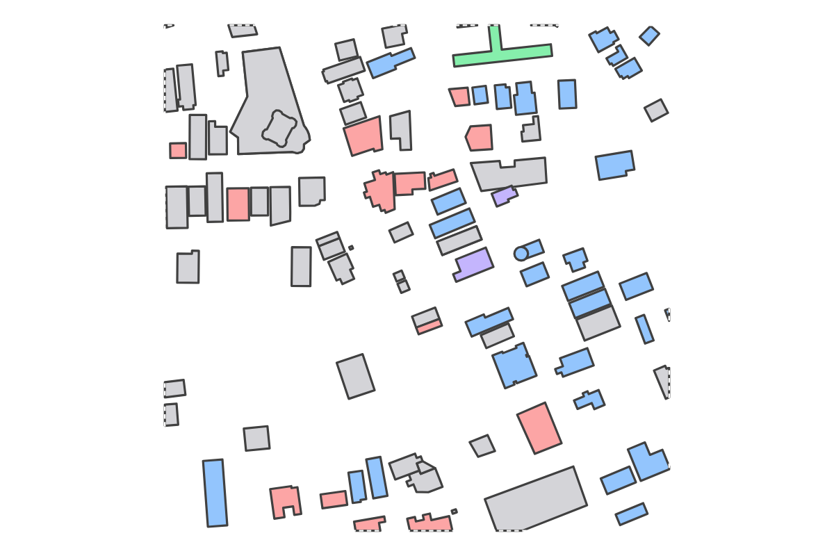 Program breakdown map