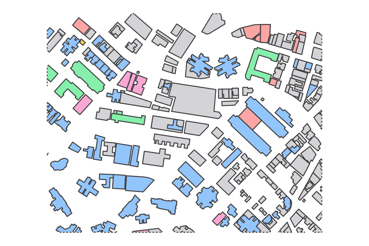 Program breakdown map