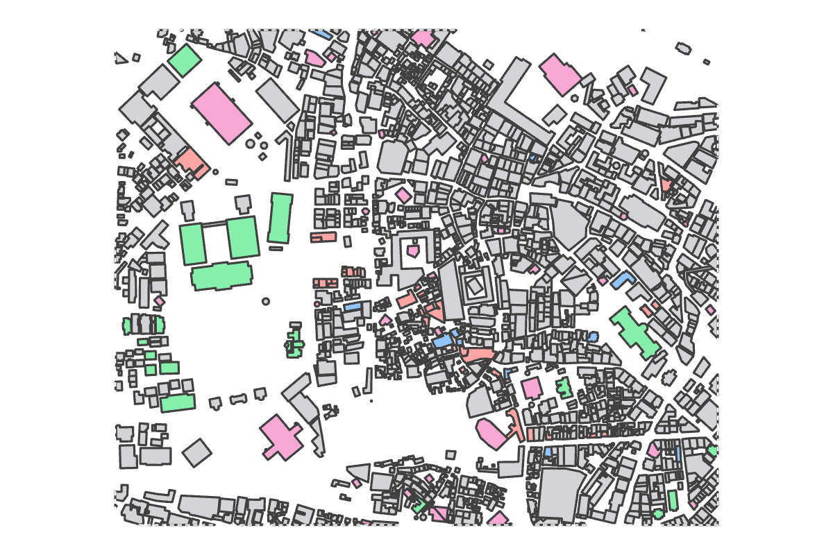 Program breakdown map