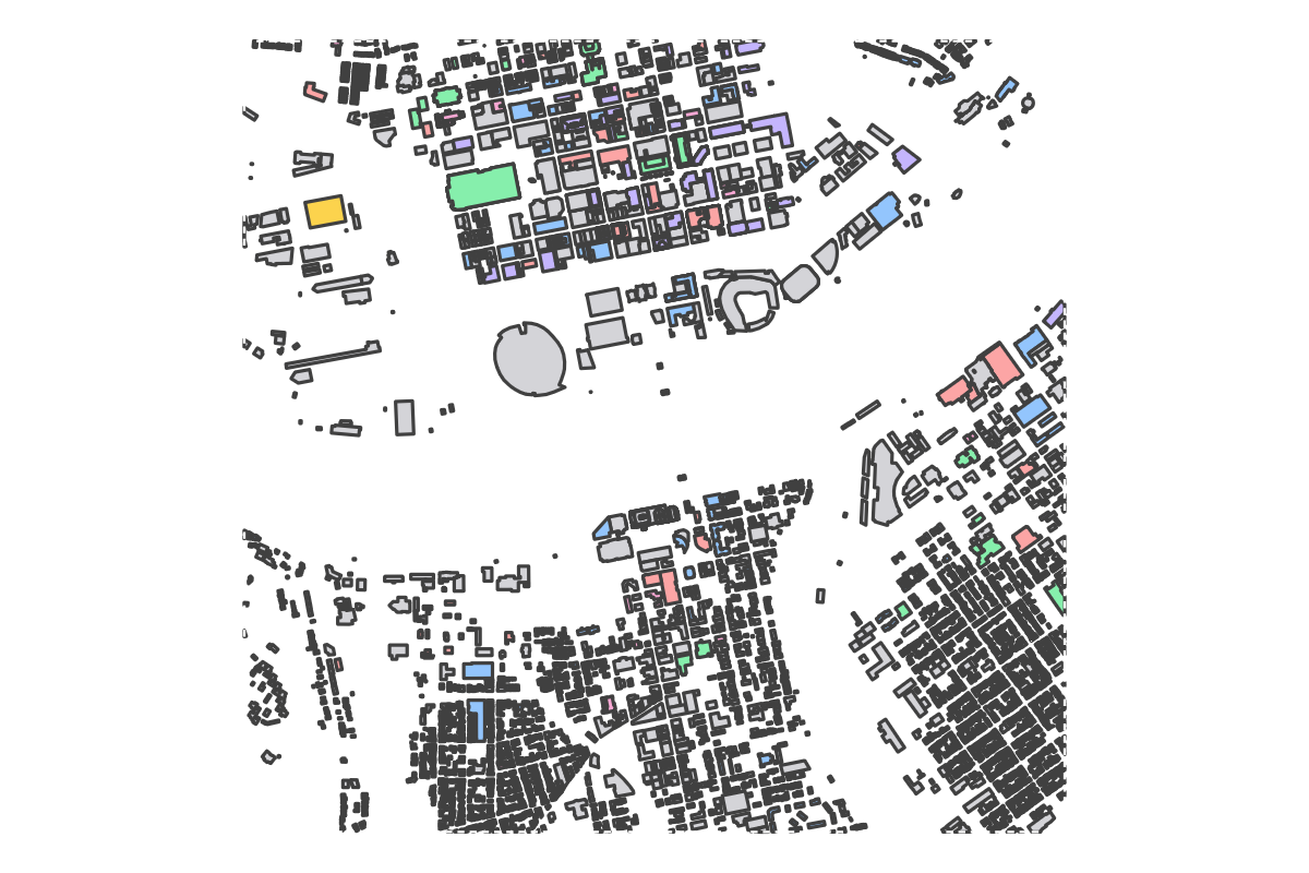 Program breakdown map