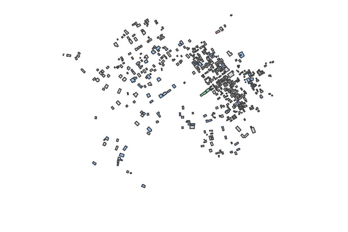 Program breakdown map