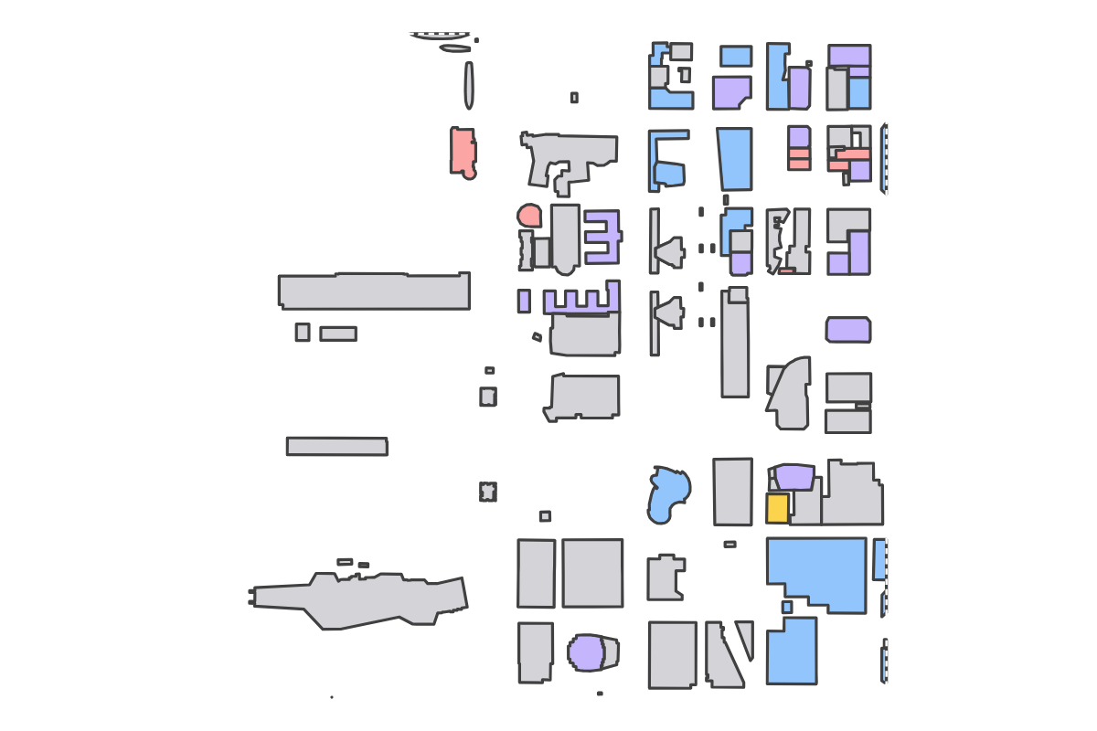 Program breakdown map