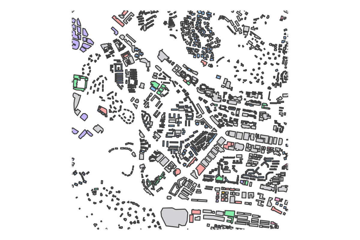 Program breakdown map